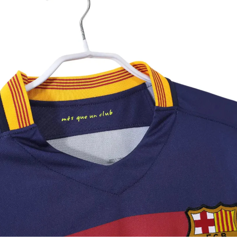 Camisa Barcelona 2015/16 Home - Manga Longa