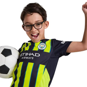 Camisa Manchester City 2024/25 Away - Kit Torcedor Infantil
