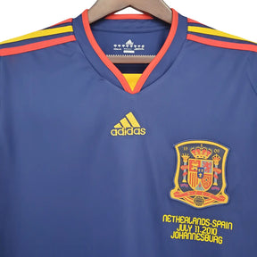 Camisa Espanha 2010 Away - Manga Longa