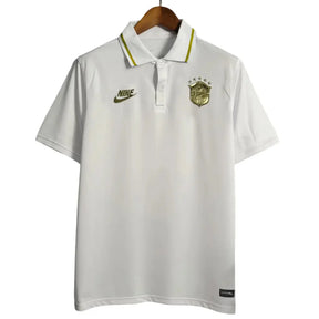 Camisa Polo Brasil Golden Brazuka