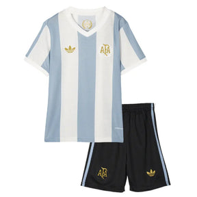 Camisa Seleção Argentina 50º Aniversário AFA - Kit Torcedor Infantil