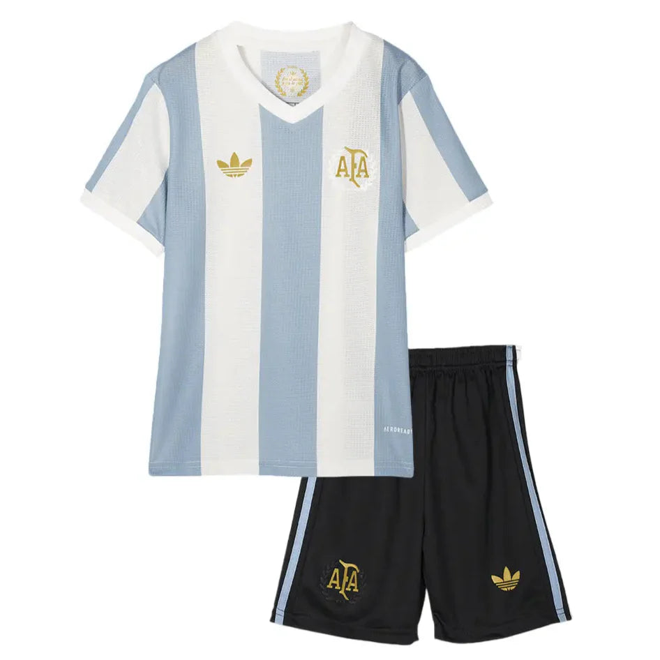 Camisa Seleção Argentina 50º Aniversário AFA - Kit Torcedor Infantil