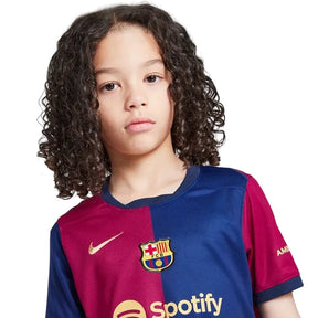 Camisa Barcelona 2024/25 Home - Kit Torcedor Infantil
